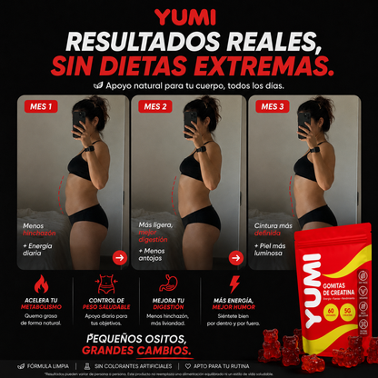 Yumi - Gomitas de Creatina